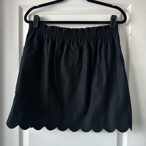 J Crew Scallop Edge Skirt
